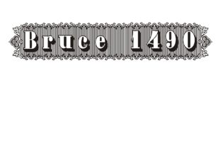 Bruce 1490: A Timeless Display Font for Designers
