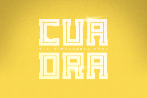 Cuadra Display Font for Editorial Energy and Joy