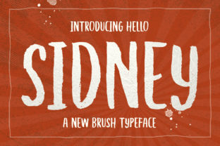Hello Sidney: A Playful Brush Font for Modern Web Design