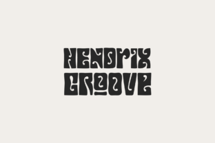 Hendrix Groove Display Font for Bold Brand Personality