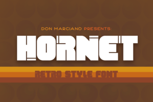Hornet: A Retro Display Font for Editorial Impact