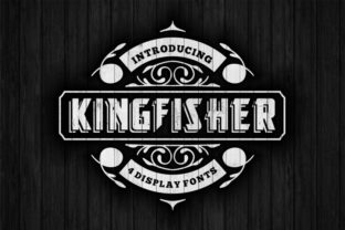 King Fisher Family: A Striking Display Font for Digital Branding
