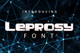 Leprosy: A Display Font for Editorial Elegance