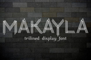 Makayla: A Display Font for Editorial Elegance