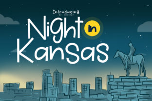 Night in Kansas: A Playful Font for Creative Branding