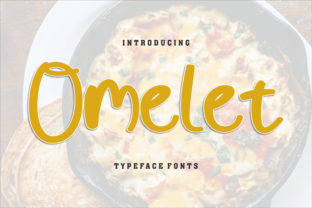 Omelet Display Font for Bold Brand Identity