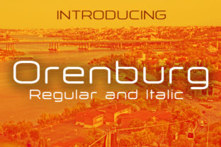 Orenburg: A Display Font for Editorial Elegance and Visual Impact