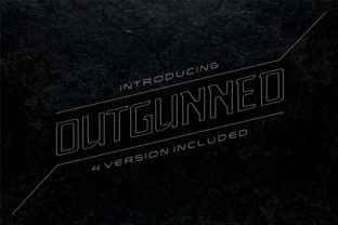 Outgunned Font: A Bold Display Typeface for Scroll-Stopping Marketing