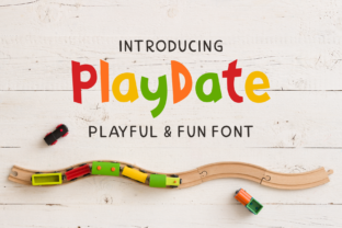 PlayDate: A Playful Display Font for Dynamic Digital Campaigns