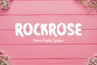 Rockrose Display Font for Modern Brand Identity