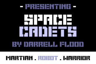 Space Cadets: A Futuristic Display Font for Bold Design