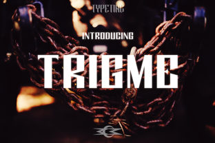 Trigme: A Bold Display Font for Impactful Design