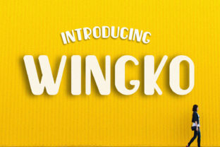 Wingko: A Clean, Cute Script Font for Playful Editorial Design