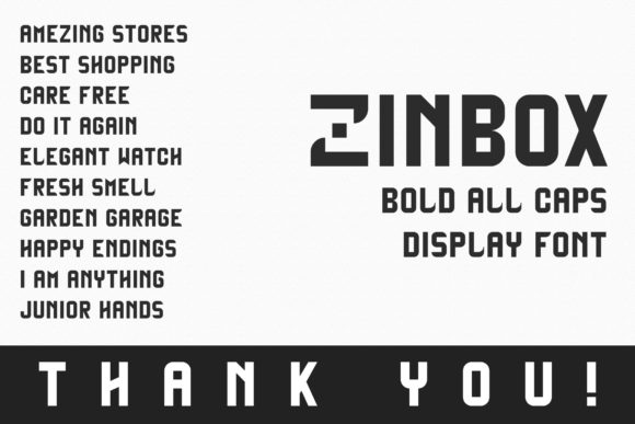 Zinbox: A Clean Display Font for Editorial Impact
